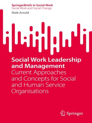 cover image of Social Work Leadership and Management